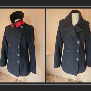 Paul Brodie Coat -Black/Buffalo Check Plaid